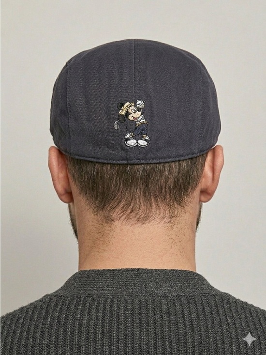 Disney Other - Vintage Walt Disney World Golfing Mickey Flat Cap - L/XL, Unisex
